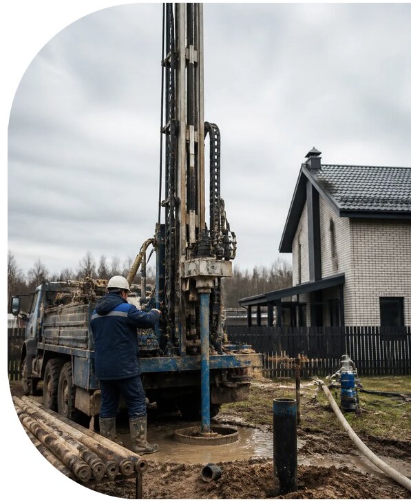 Бурение скважин на воду под ключ в Зеленодольске от 124200 р. | АПаруса-Злн